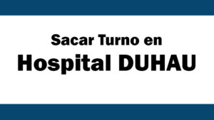 hospital duhau turnos online