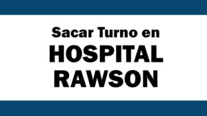 sacar turnos hospital rawson san juan