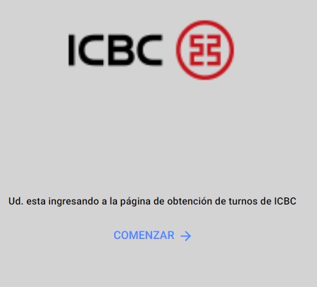 sacar turno online para banco icbc