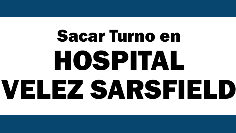 sacar turnos online espontaneos en hospital velez sarsfield