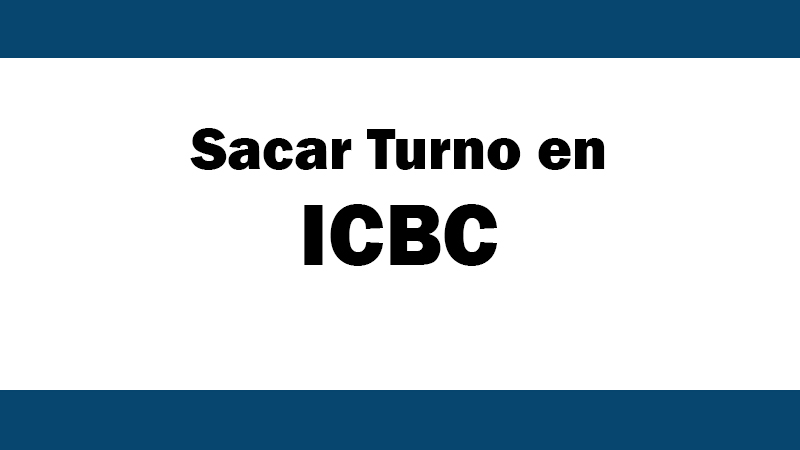 sacar turnos banco icbc online