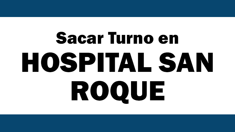 hospital san roque turnos online